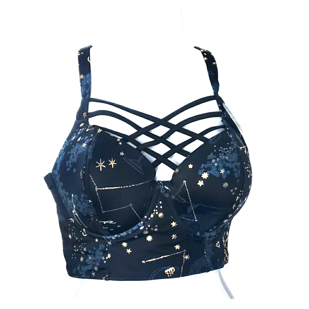 New Torrid Bikini Zodiac Top
